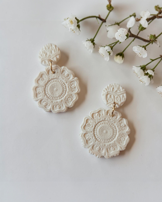 Mandala Dorys weiß